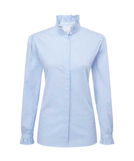 Chemise Fakenham blue stripe femme