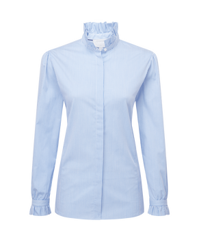 Chemise Fakenham blue stripe femme