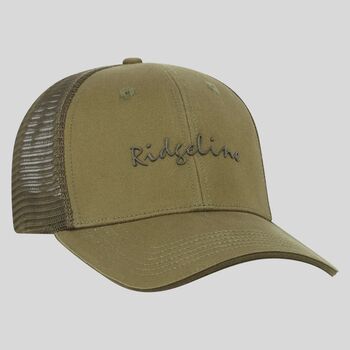 Casquette signature trucker teak