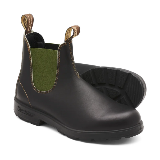Boots Chelsea original stout brown/olive