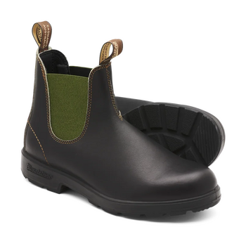 Boots Chelsea original stout brown/olive