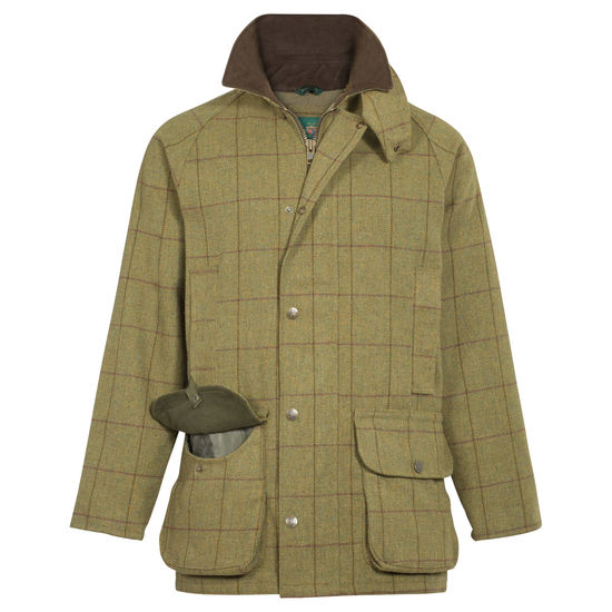 Manteau femme en tweed Oxford Blue Manteau femme en tweed Oxford Blue