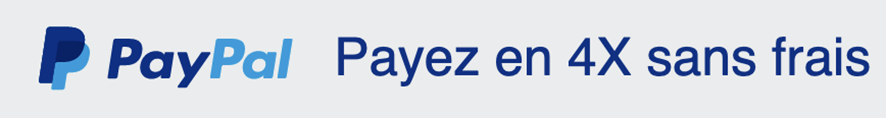 PayPal paiement 4x sans frais