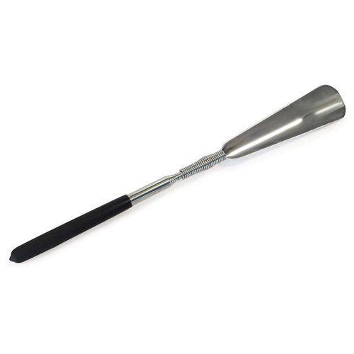 Chausse-pied Métallique Professionnel En Acier Inoxydable - 10 Cm (4") - Pour Enfiler Facilement Les Chaussures - 5