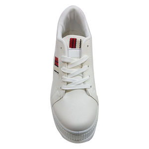 Une Lacets Plateforme De Compensée Blanc Baskets À Grossiste Avec Ybyf6g7v