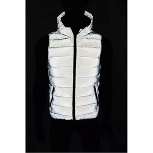 doudoune sans manche orange fluo