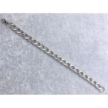 Bracelet homme acier chaîne gourmette longueur 21 cm - largeur 9,40 mm