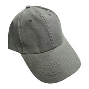 Casquette unie avec sangle serrage à l'arrière en velcro