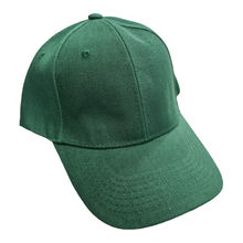 Casquette unie avec sangle serrage à l'arrière en velcro