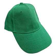 Casquette unie avec sangle serrage à l'arrière en velcro