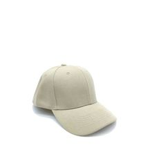 Casquette unie avec sangle serrage à l'arrière en velcro