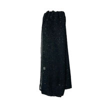 Écharpe fine faite en tissu de viscose à paillettes