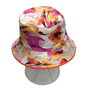Chapeau bob 100% Coton avec motif aquarelle en 6 coloris