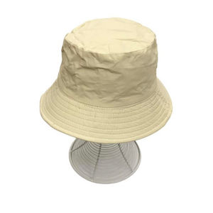 Chapeau bob en coton couleur uni mixte