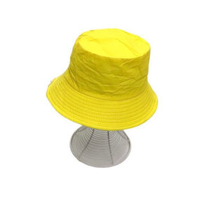 Chapeau bob en coton couleur uni mixte
