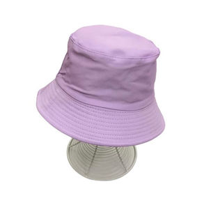 Chapeau bob en coton couleur uni mixte