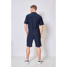 Ensemble sportswear : t-shirt à col rond + short élastiqué