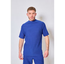 Ensemble sportswear : t-shirt à col rond + short élastiqué