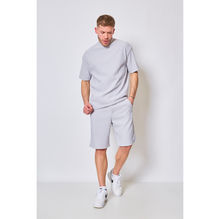 Ensemble sportswear : t-shirt à col rond + short élastiqué