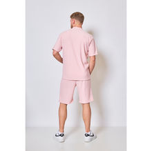 Ensemble sportswear : t-shirt à col rond + short élastiqué