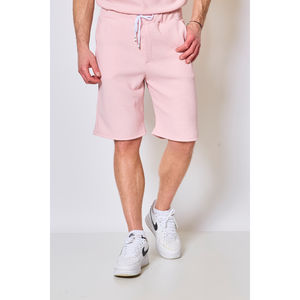 Ensemble sportswear : t-shirt à col rond + short élastiqué