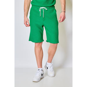 Ensemble sportswear : t-shirt à col rond + short élastiqué