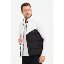 Doudoune de mi-saison sans manches style matelassé