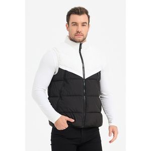 Doudoune de mi-saison sans manches style matelassé