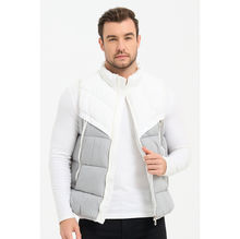 Doudoune de mi-saison sans manches style matelassé