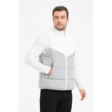 Doudoune de mi-saison sans manches style matelassé