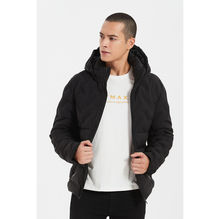 Doudoune zippée matelassée avec motifs différents