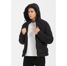 Doudoune zippée matelassée avec motifs différents