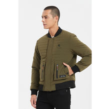 Bomber d'hiver design matelassé avec 4 poches