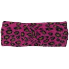 Bandeau d'hiver en fausse fourrure à motif de léopard - 12 pièces