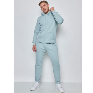 Ensemble homme sweat à capuche + pantalon jogging 100% coton