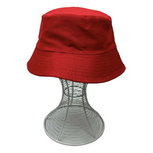 Chapeau bob en coton couleur uni mixte