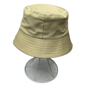 Chapeau bob en coton couleur uni mixte