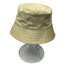 Chapeau bob en coton couleur uni mixte