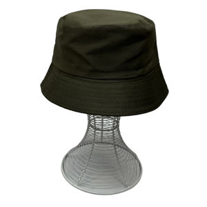 Chapeau bob en coton couleur uni mixte