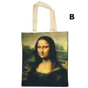 Tote bag en nylon avec motif au célèbre peinture