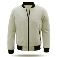 Grossiste de veste bomber col teddy zippée et poches à glissière