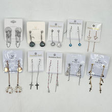 Boucles d’oreilles longues paré d'un beau motif au stylé