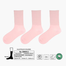 Chaussettes antibactériennes en coton sans couture anti-peluches