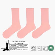 Chaussettes antibactériennes en coton sans couture anti-peluches