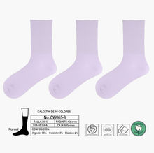 Chaussettes antibactériennes en coton sans couture anti-peluches