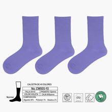 Chaussettes antibactériennes en coton sans couture anti-peluches
