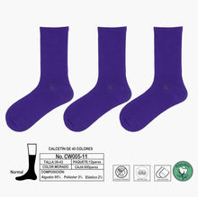 Chaussettes antibactériennes en coton sans couture anti-peluches