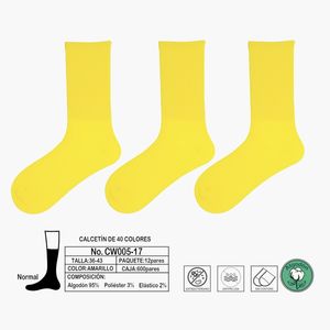 Chaussettes antibactériennes en coton sans couture anti-peluches