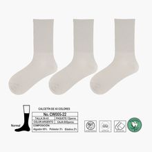 Chaussettes antibactériennes en coton sans couture anti-peluches