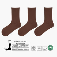 Chaussettes antibactériennes en coton sans couture anti-peluches